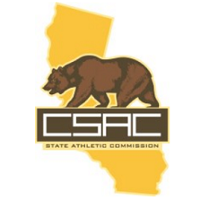 'California State Athletic Commission' logo