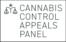 'Cannabis Control Appeals Panel' logo