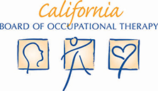 'California Board of Occupational Therapy' logo