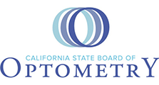 'California State Board of Optometry' logo