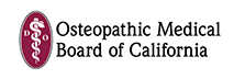 'Osteopathic Medical Board of California' logo