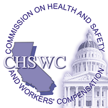 Commission on Health and Safety and Workers' Compensation logo